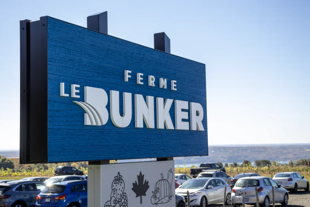 Panneau Ferme Le Bunker